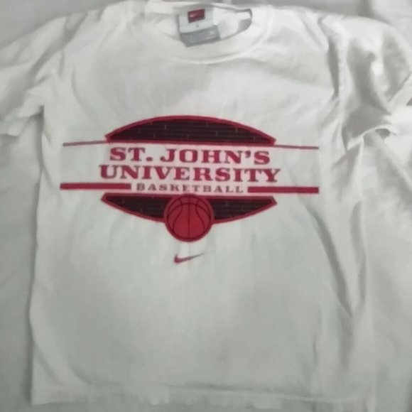 Nike Other - St. John's University Basketball Nike Just Do It T-Shirt, Red Storm